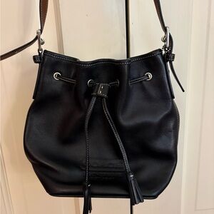 Coach Black Bucket Bag